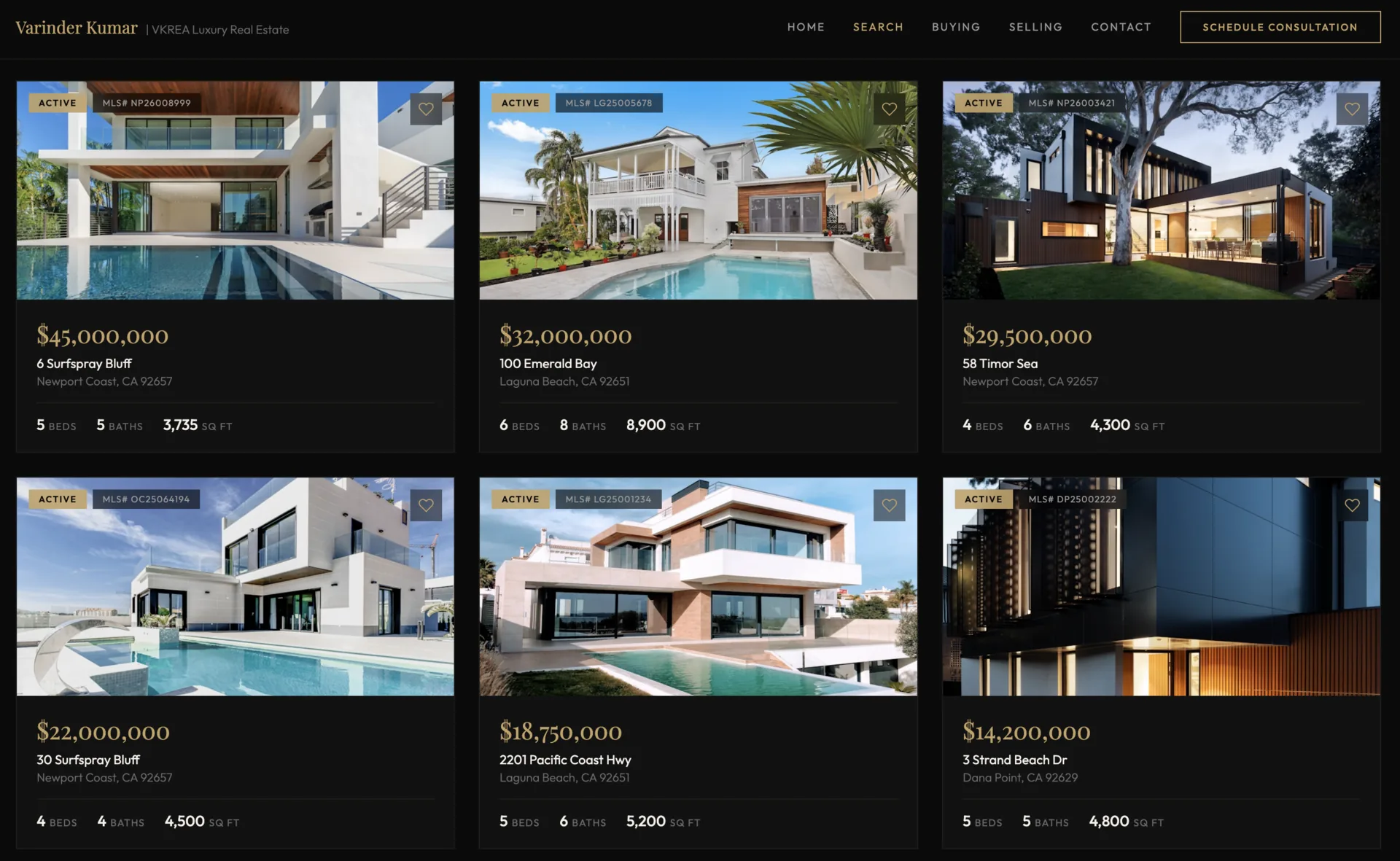 Custom IDX Listings